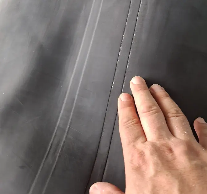 EPDM tófólia gyári toldása EPDM tófólia illesztés